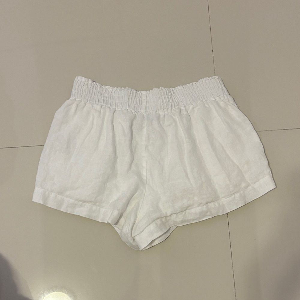 Reformation Linen Shorts